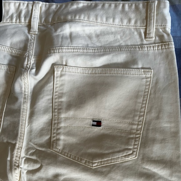 Tommy Hilfiger THFlex White 5 pocket Pants US36x30 - Picture 4 of 7